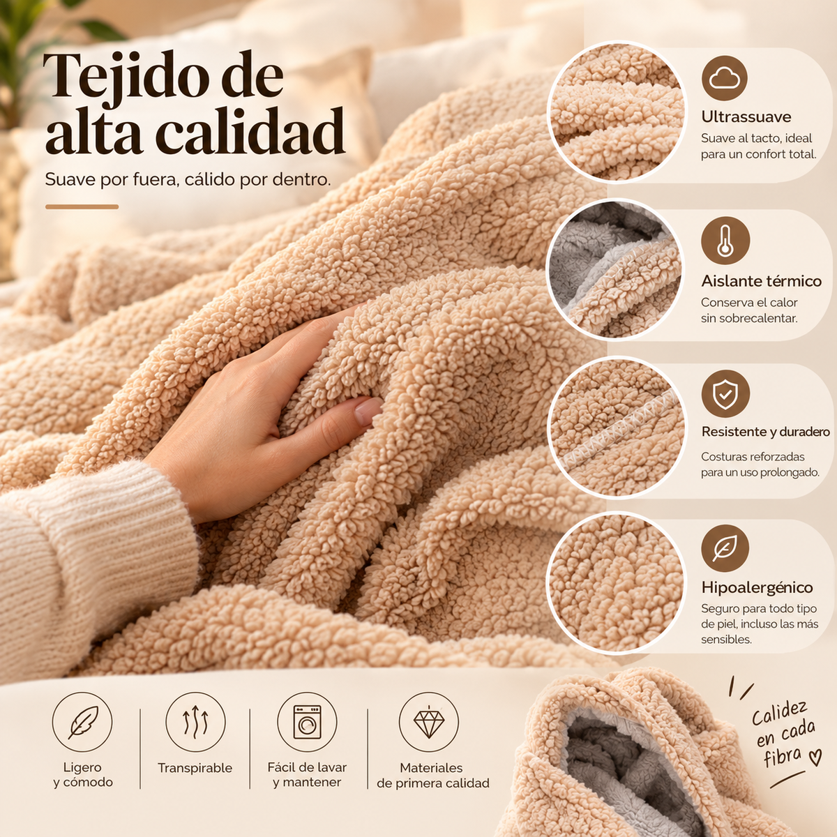 Manta Con Calefacción
