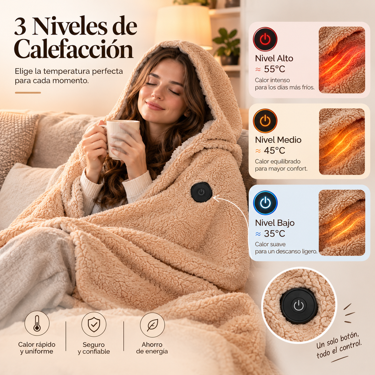 Manta Con Calefacción